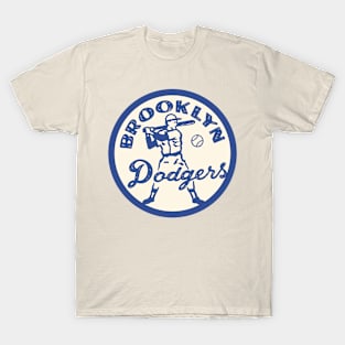 Old Baseball Brooklyn  Dodgers T-Shirt